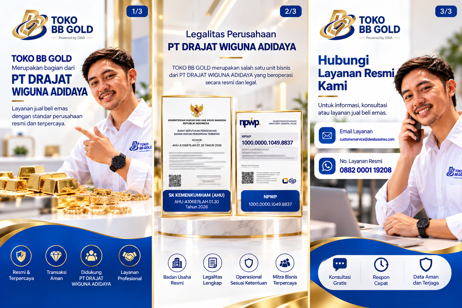 Toko BB GOLD Fisik Resmi
